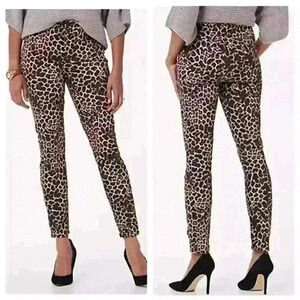 Jen 7 by 7 for all Mankind Leopard Skinny Jeans